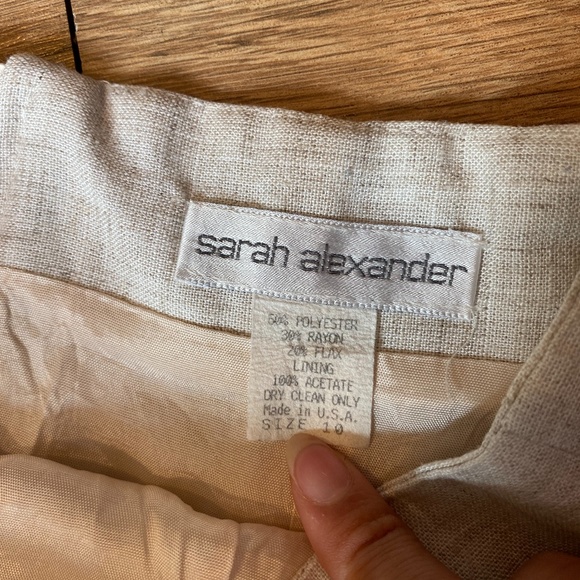 Vintage Made in the USA suit and skirt | Sarah Alexander set | two piece suit - Picture 7 of 12